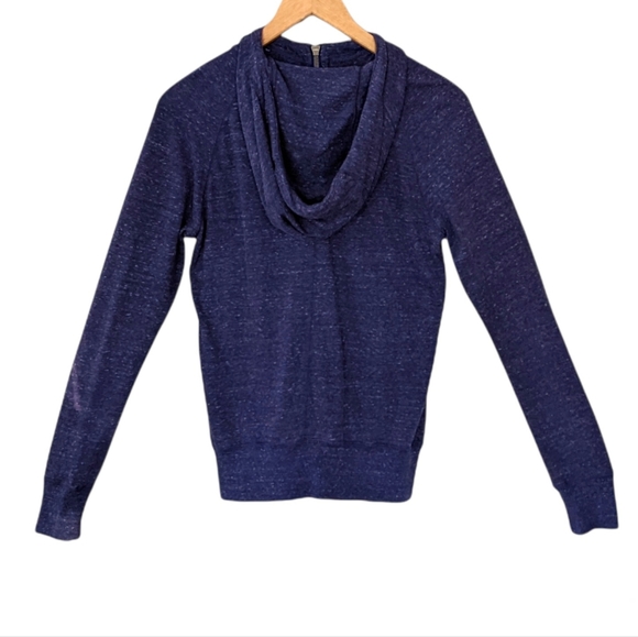 Nike Zip Front Purple Marled Hoodie Size Small - Picture 2 of 9